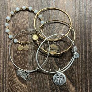 Alex & Ani Bracelets Set Of 5 B36